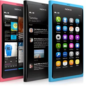 Nokia N9 2 sim карты,  ТВ,  FM приемник,  Wi-Fi,  Java,  Opera, НОВИНКА 2011