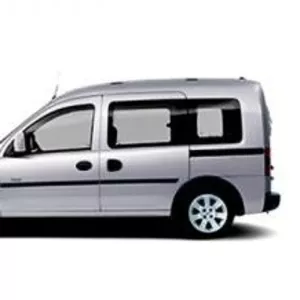 Стекло заднее боковое Opel Combo