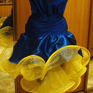Платье  для бальных танцев  латина.