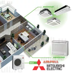 Продажа и монтаж мульти-сплит-систем в Барановичах. Гарантия. 