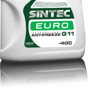 Антифриз Sintec ANTIFREEZE EURO зеленый 5кг