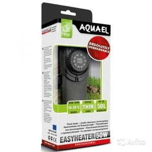 Aquael Easy Heater 50w (пластиковый терморегулятор) на 15-50л