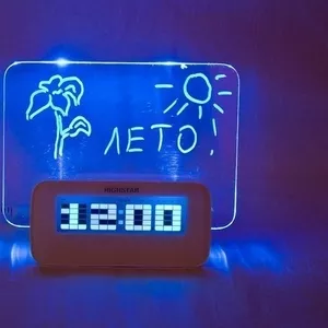 Креативные LED Часы-Будильник 