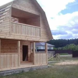 Сруб Дома из бруса Татьяна 6×6 с установкой в Ивацевичах и районе
