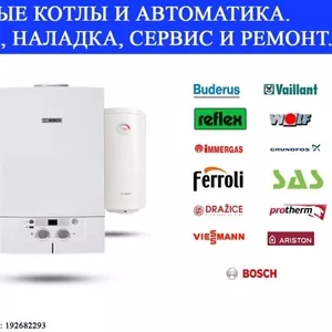 Газовые котлы и автоматика. Продажа,  наладка,  сервис и ремонт.