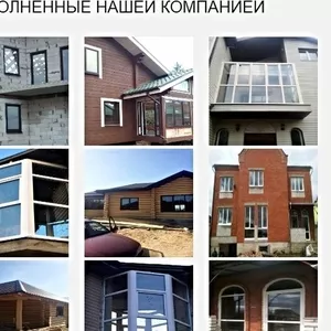 Остекление коттеджей недорого в Минске и области.
