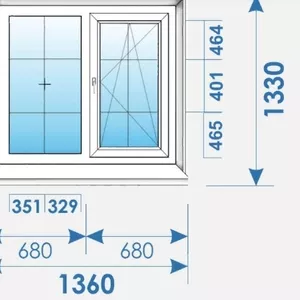 Окна Пвх 1360х1330 Brugmann установка выезд Минск/Колядичи