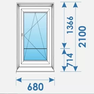 Двери Пвх 680х2100 Rehau продажа/установка Минск/Озерцо