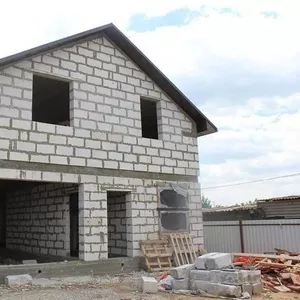Стоительство домов из блоков под ключ в Дзержинске и р-не