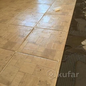 Пол,  Стяжка,  штукатурка,  укладка плитки шпатлевка