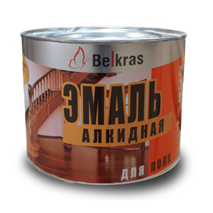 Краска эмаль для пола ПФ-266 «Белкрас» от 2, 5 руб. за 1 кг.