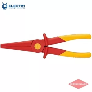 Плоские круглогубцы из пластмассы изолированные KNIPEX KN-986202