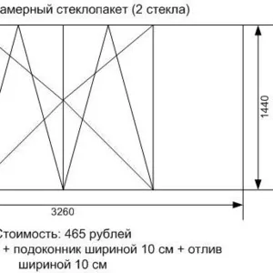 ПРОДАЮ БАЛКОННУЮ РАМУ ПВХ!!!!!