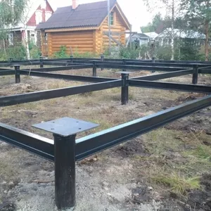 Фундамент на сваях установка Гродненр и область