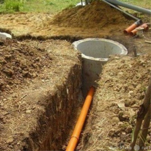Копка траншеи водопровода в Минске и Минской области