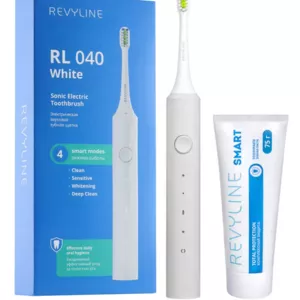 Зубная щетка Revyline RL040 White и зубная паста Smart