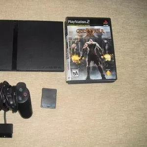 sony playstation 2!!Sony PlayStation 2 (Slim) Б/У