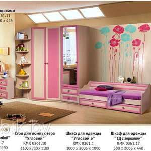 Набор мебели для детской комнаты Фантазия