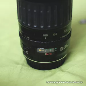 Canon EF 100-300 F 4.5-5.6 USM,  телеобъектив зум