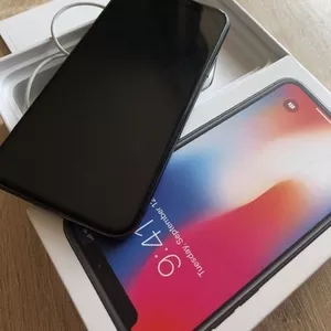 iPhone X 256GB Космический серый Черный Разблокирован A1865 CDMA GSM в